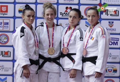 Orădeanca Ioana Hanaş a cucerit argintul la întrecerile Cupei Europene la judo seniori de la Belgrad