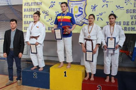 Noua medalii pentru judoka orădeni la Finala Campionatului Naţional pentru tineret U23. Larisa Florian şi Lorena  Podelensczki, campioane naţionale!