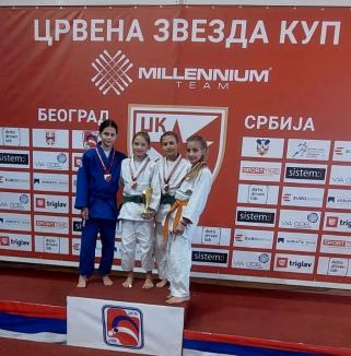 Trei medalii pentru tinerii judoka de la LPS-Champions Oradea, la „Red Star Cup” de la Belgrad (FOTO)