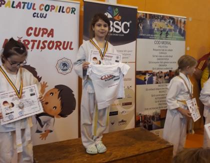 Patru medalii pentru tinerii judoka de la ACS Olimpikus Oradea la Cupa Mărţişor de la Cluj (FOTO)