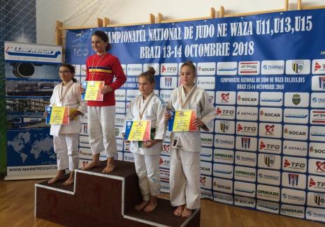 Două medalii pentru sportivele de la clubul Crişul la Finala Campionatului Naţional de Judo Ne Waza de la Ploieşti