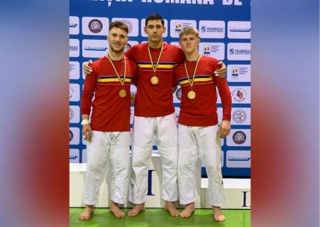 Orădenii și-au adjudecat două medalii de aur la Naționalele de judo pentru juniori de la Focșani
