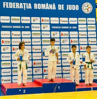 Orădeanul Andrei Sfârlea a obţinut argintul la Campionatul Naţional de Judo, U14 (FOTO)