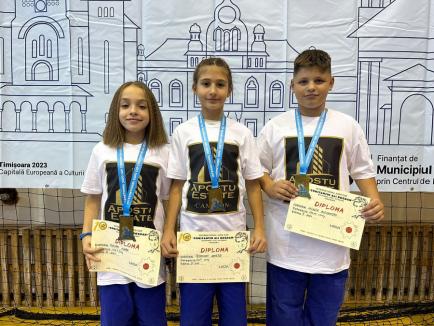 Zeci de medalii pentru orădenii de la LPS Champions la turneul internaţional „Judo Cup Constantin Ali” de la Timişoara (FOTO)