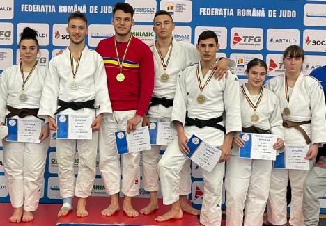 Judoka de la CSS LPS Bihorul au cucerit 8 medalii la Finala Campionatului Național de juniori