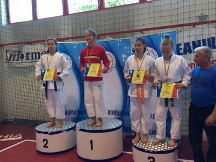 Patru clasări pe podium pentru sportivii orădeni la Finala Campionatului Naţional de Judo Juniori 4 - U 13 (FOTO)
