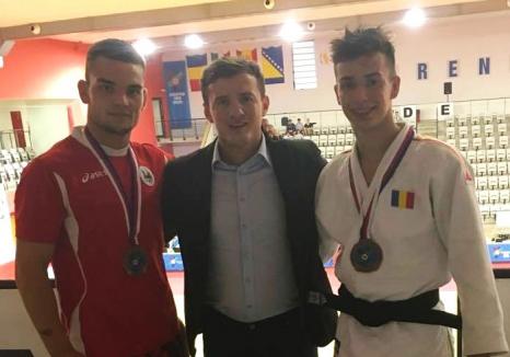 Judoka orădean Vlad Luncan, medaliat cu bronz la Cupa Europeană de Juniori U21 de la Praga