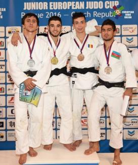 Judoka orădean Vlad Luncan, medaliat cu bronz la Cupa Europeană de Juniori U21 de la Praga