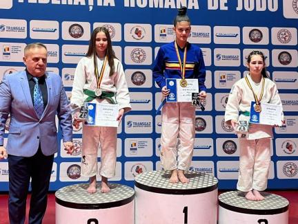Nagy Talida de la Viitorul Borş, campioană naţională la judo U18