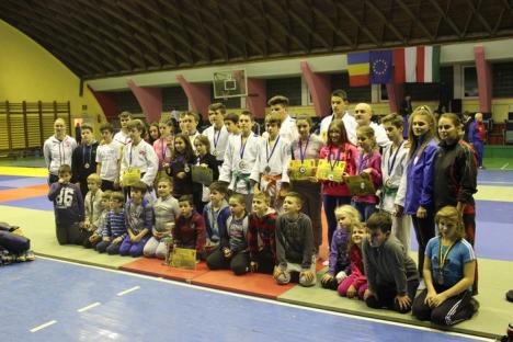 Tinerii judoka orădeni, printre protagoniștii Cupei UNIO de la Satu Mare