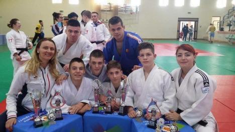 Nouă clasări pe podium pentru judoka orădeni la întrecerile din Malta