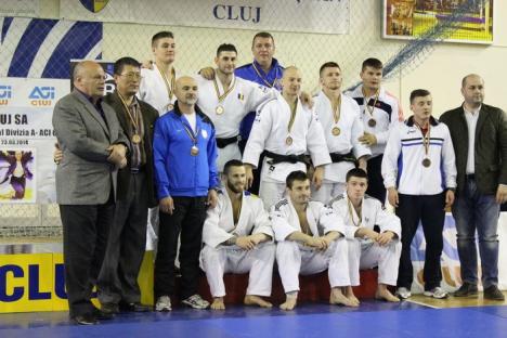 Seniorii de la CSM Liberty Oradea, pe locul II la Memorialul Ştefan Vodă la judo seniori de la Cluj
