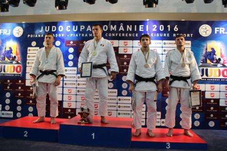 Judoka orădeni au dominat întrecerile Cupei României pentru seniori de la Poiana Braşov