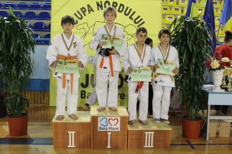 Peste 30 de clasări pe podium pentru judoka orădeni la Cupa Nordului de la Baia Mare