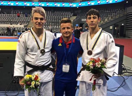 Alex George Creţ şi David Fodor, medaliaţi la Cupa Europeană de judo pentru cadeţi de la Cluj