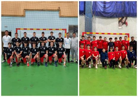 Echipele de handbal juniori II şi III de la LPS Bihorul s-au calificat pentru penultima fază a Campionatului Naţional