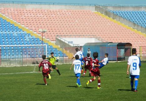 Juniorii C de la FC Bihor au încheiat pe locul III în grupă turneul zonal de la Cluj Napoca