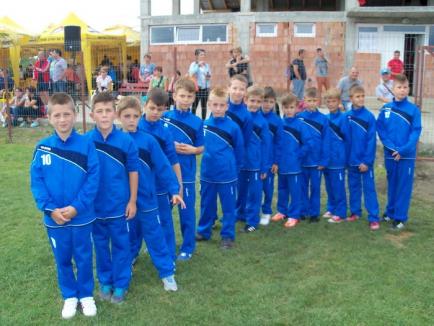 Juniorii de la FC Bihor au ocupat trei poziţii pe podium la turneul de la Zalău