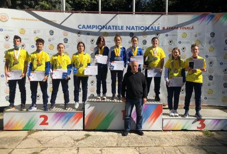 Juniorii de la CSU Oradea s-au întors cu 34 de medalii de la Campionatele Naţionale de tir sportiv cu arme de foc de la Bucureşti