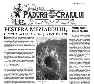 'Jurnalul Pădurii Craiului', primul ziar al turismului bihorean