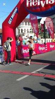 Tânăra speranţă a atletismului bihorean, Kiss Kamilla, pe primul loc la Oradea City Running Day! (FOTO)