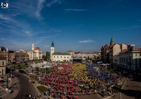 „Cea mai mare oră de sport”, în Piaţa Unirii, cu Kinga Sebestyen, la 4 ani de când Oradea a intrat în Cartea Recordurilor