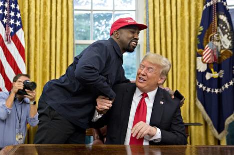 Kanye West, întâlnire cu Donald Trump la Casa Albă: 'Îl iubesc pe tipul ăsta!' (FOTO/VIDEO)