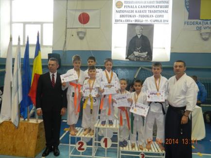 Rezultate bune pentru sportivii de la CS Fudoshin Oradea la Finala Campionatului Național de Karate Fudokan 