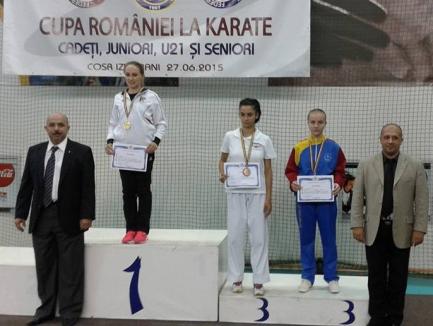 Clasări pe podium pentru sportivii de la CSC Crişan Oradea la Cupa României la Karate de la Izvorani