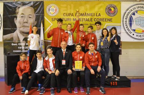 Sportivii de la clubul King Do-Lions Oradea au dominat întrecerile Cupei României la Sporturi Marţiale Coreene de la Braşov