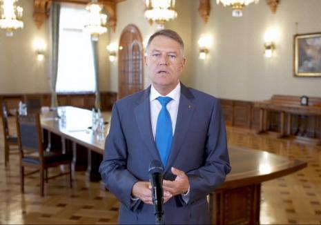 Declaraţii optimiste ale preşedintelui Klaus Iohannis: Avem şanse bune ca economia să îşi revină şi să ieşim destul de repede din această situaţie (VIDEO)