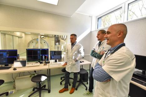 Pacienții cu AVC și cu afecțiuni oncologice vor putea fi tratați la Oradea de medici școliți în Franța și cu cel mai modern echipament din sud-estul Europei (FOTO)
