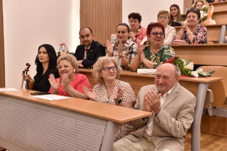 Lansare de carte a unuia dintre cei mai respectați medici din Oradea: „Și-a iubit meseria, a iubit copiii, a iubit spitalul” (FOTO)