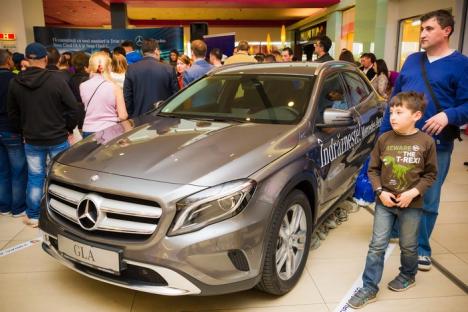 Noile modele Mercedes-Benz, GLA şi noua Clasă C, disponibile la showroom-ul Ţiriac Auto din Oradea 