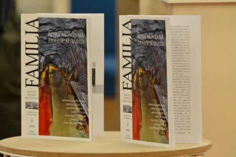 'Duhul aurului': A fost lansat noul număr al revistei Familia, ilustrat cu fotografii de la Roşia Montană (FOTO / VIDEO)