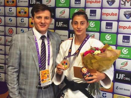 Larisa Florian a cucerit bronzul la Mastersul de Judo de la St. Petersburg, din Rusia!