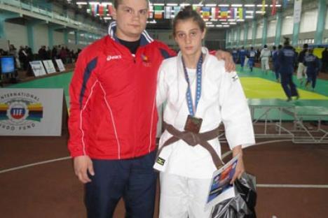 Larisa Florian, campioană europeană de judo cadeţi! 
