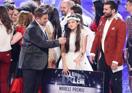 Fetiţa care a cucerit România şi America: Câştigătoarea concursului 'Românii au talent' este o fetiţă cu origini în Bihor (VIDEO)
