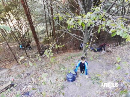 Curăţenie generală: Voluntari din tot Bihorul au adunat gunoaiele aruncate de alţii (FOTO)