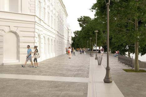 Transformarea străzii Libertăţii din Oradea în arteră pietonală ar putea începe de anul acesta. Cum va arăta zona (FOTO)