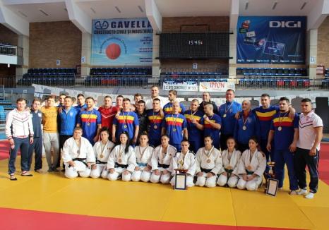 Echipa masculină de judo seniori CSM Liberty Oradea a cucerit titlul de campioană naţională!