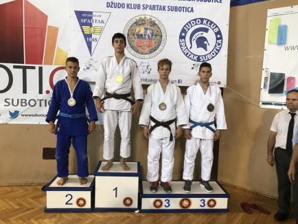Toți judoka de la Liberty LPS Bihorul s-au situat pe podium la etapa de Euroligă U16 din Serbia (FOTO)