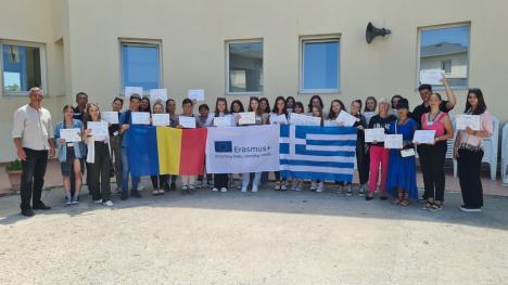 Elevi și profesori ai Liceului Pedagogic Beiuș, la stagii în Grecia (FOTO)