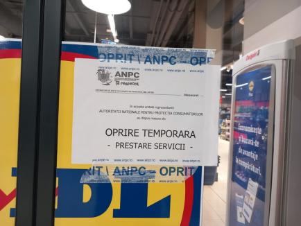 Șoarecele la mezeluri! Un magazin Lidl din Oradea, închis temporar și amendat de Protecția Consumatorilor cu 30.000 de lei (FOTO)