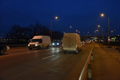 Constructorii au finalizat amenajarea liniei de tramvai de pe podul din Calea Aradului (FOTO)