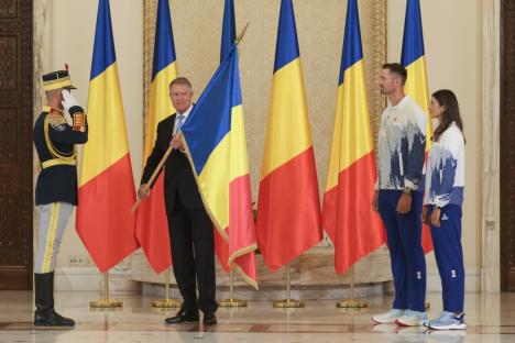 Sportivii care vor reprezenta România la Jocurile Olimpice, primiți de Klaus Iohannis la Cotroceni. Din echipa olimpică fac parte și 3 orădeni (FOTO)