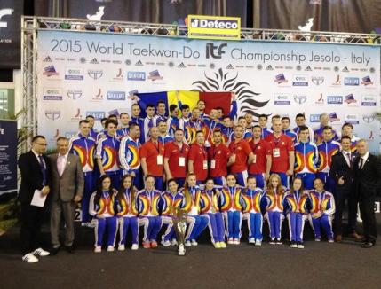 România a devenit vicecampioană mondială la taekwon-do în Italia, cu aportul a patru sportivi orădeni