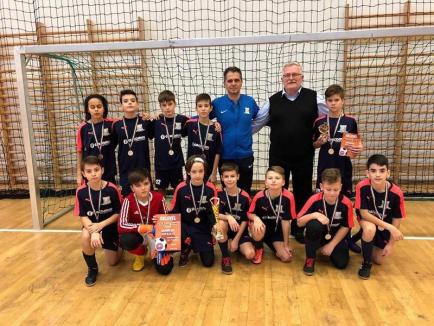 Echipa de U12 a LPS Bihorul Oradea a disputat finala Cupei Sajovolgye din Ungaria