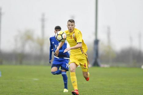 Tânărul fotbalist orădean Luca Popa susţine probe de joc în Italia, la Atalanta Bergamo