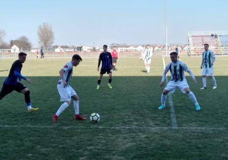 Luceafărul s-a impus cu 3-0 în faţa celor de la CAO Oradea, în ultimul amical al iernii